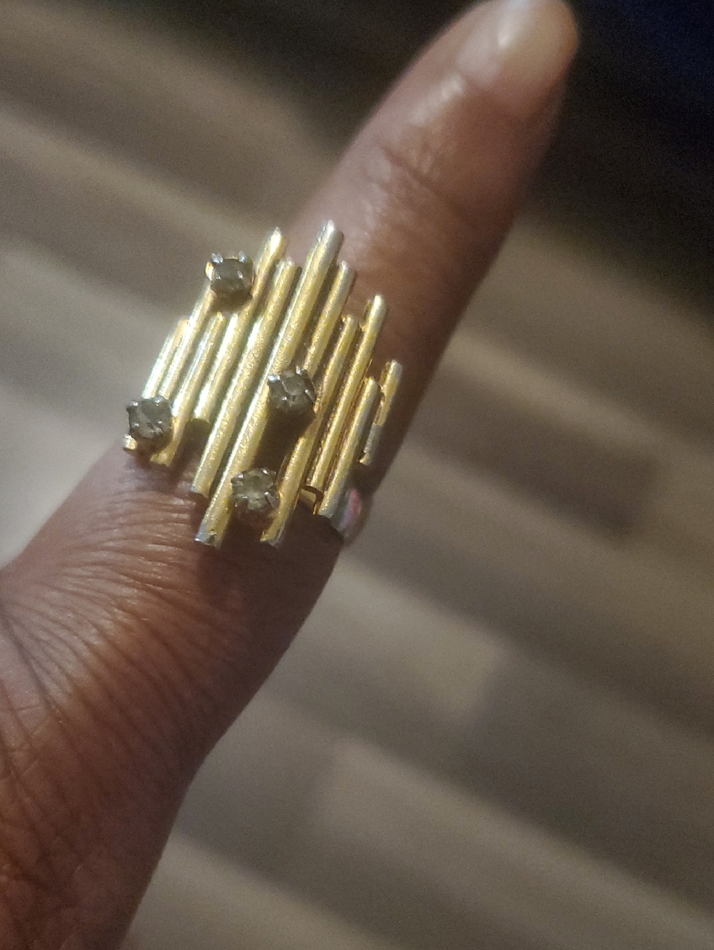 Gold Tone Ring